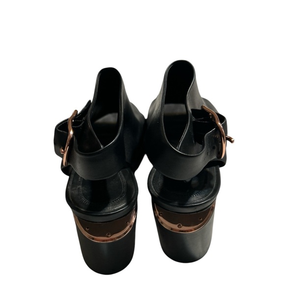 Alexander Wang Peep Toe Ankle Bootie Size 41 - Picture 4 of 7